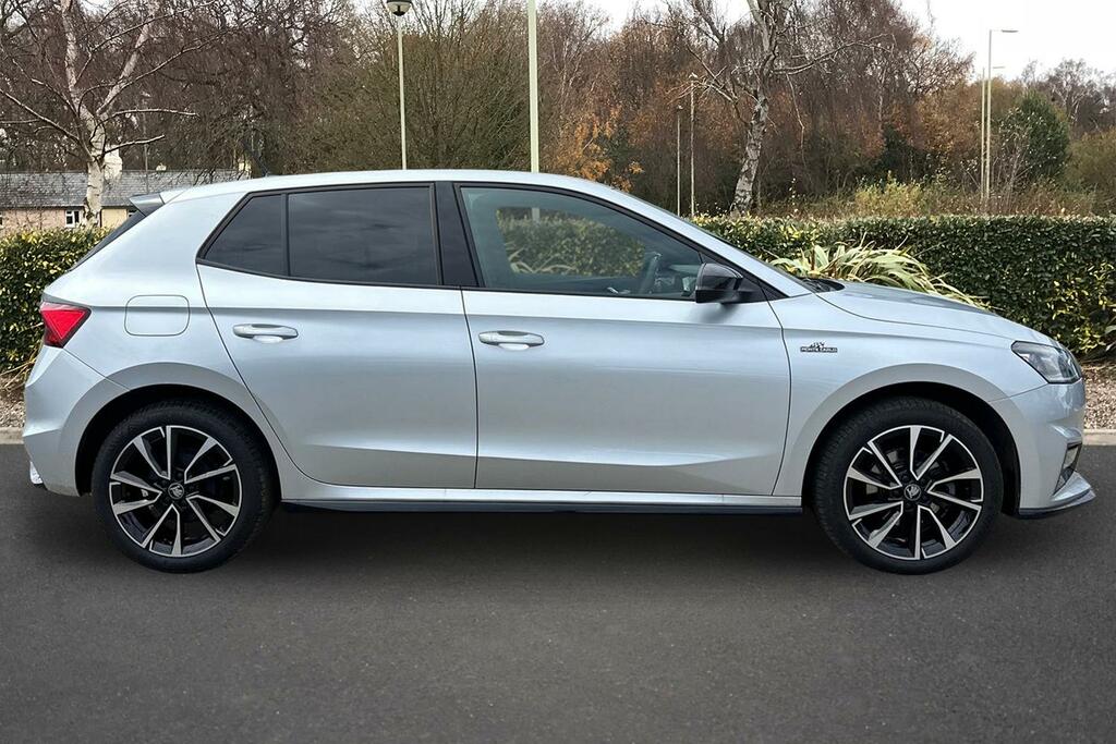 Skoda Fabia 1.0 Tsi 116 Monte Carlo Edition DA25YUU Silver #4