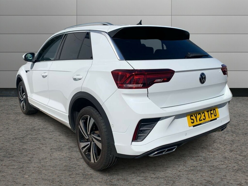 Volkswagen T-Roc 1.5 Tsi R-line SY23TFO White #3