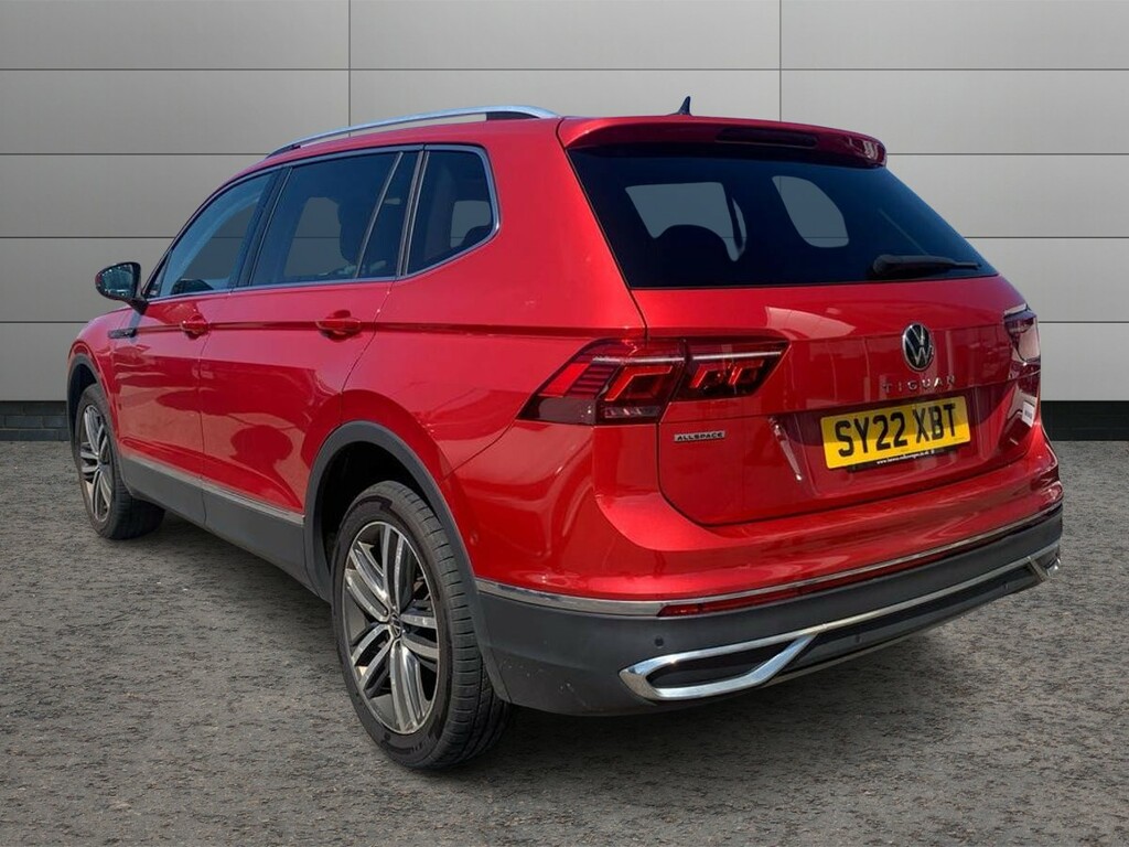 Volkswagen Tiguan Allspace 2.0 Tdi Elegance Dsg SY22XBT Red #3