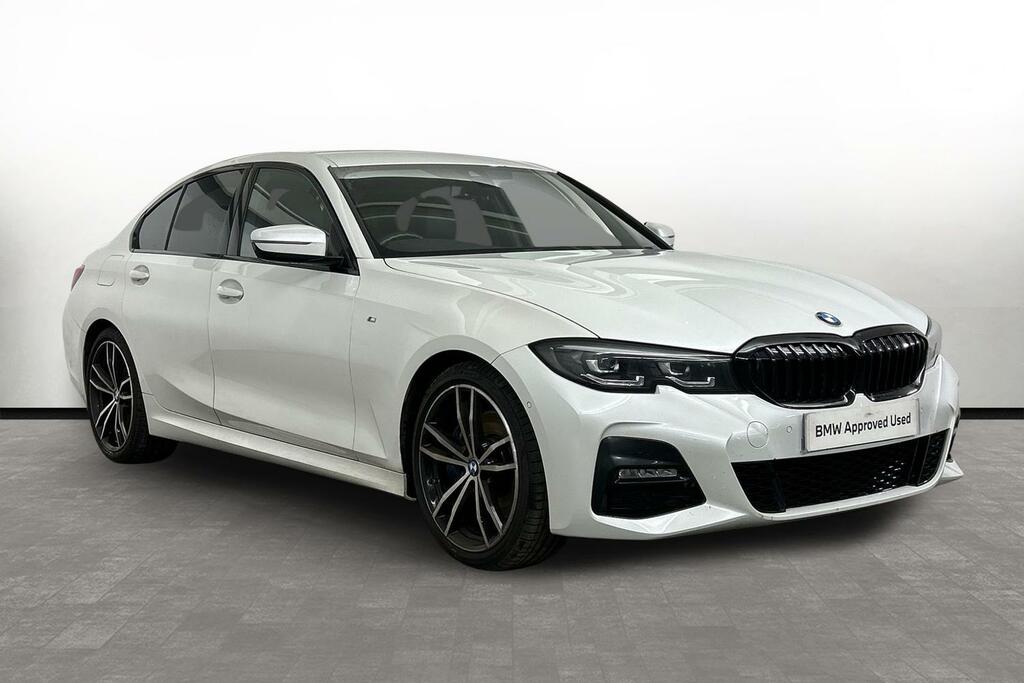 BMW 3 Series 318D M Sport Saloon White