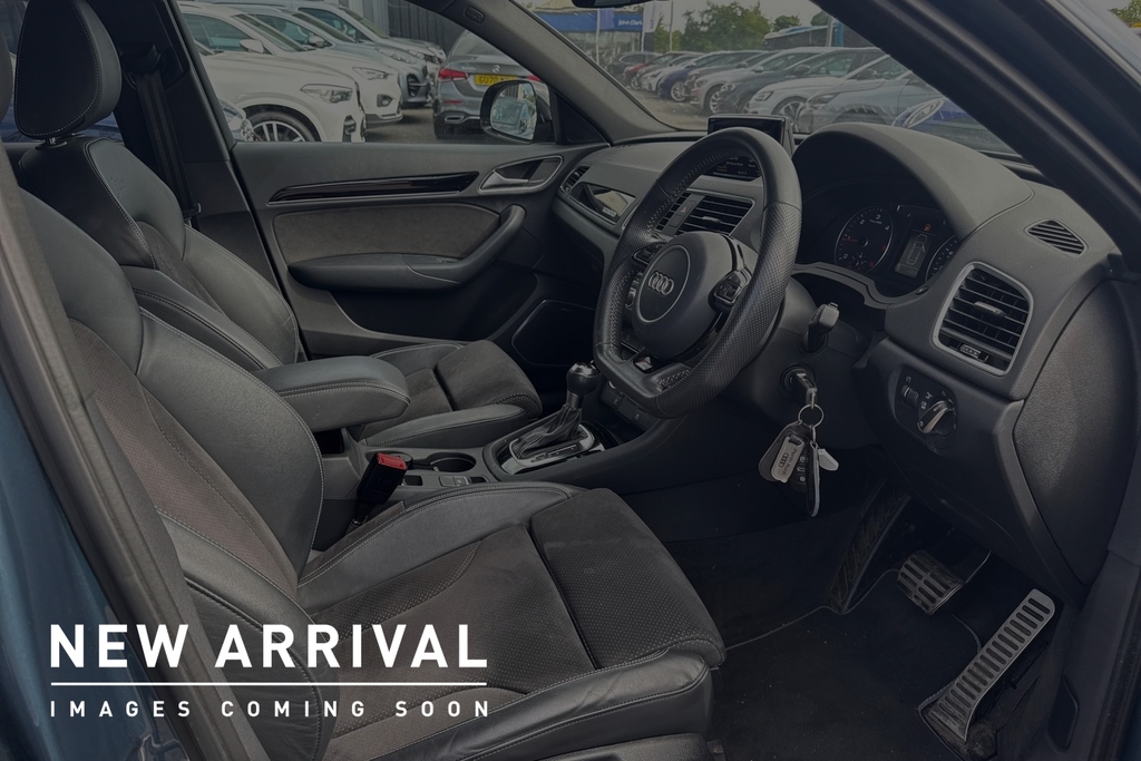 Audi Q3 2.0 Tdi Black Edition S Tronic Quattro Euro 6 Ss SK18GVY Blue #2