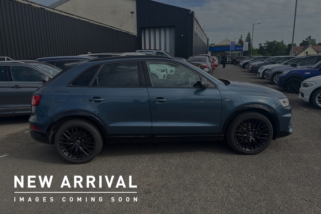 Audi Q3 2.0 Tdi Black Edition S Tronic Quattro Euro 6 Ss SK18GVY Blue #4