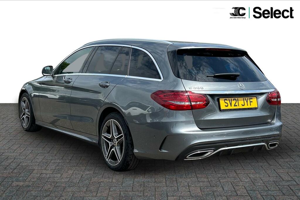 Mercedes-Benz C Class 1.5 C200 Mhev Eq Boost Amg Line G-tronic Euro 6 SV21JYF Grey #4