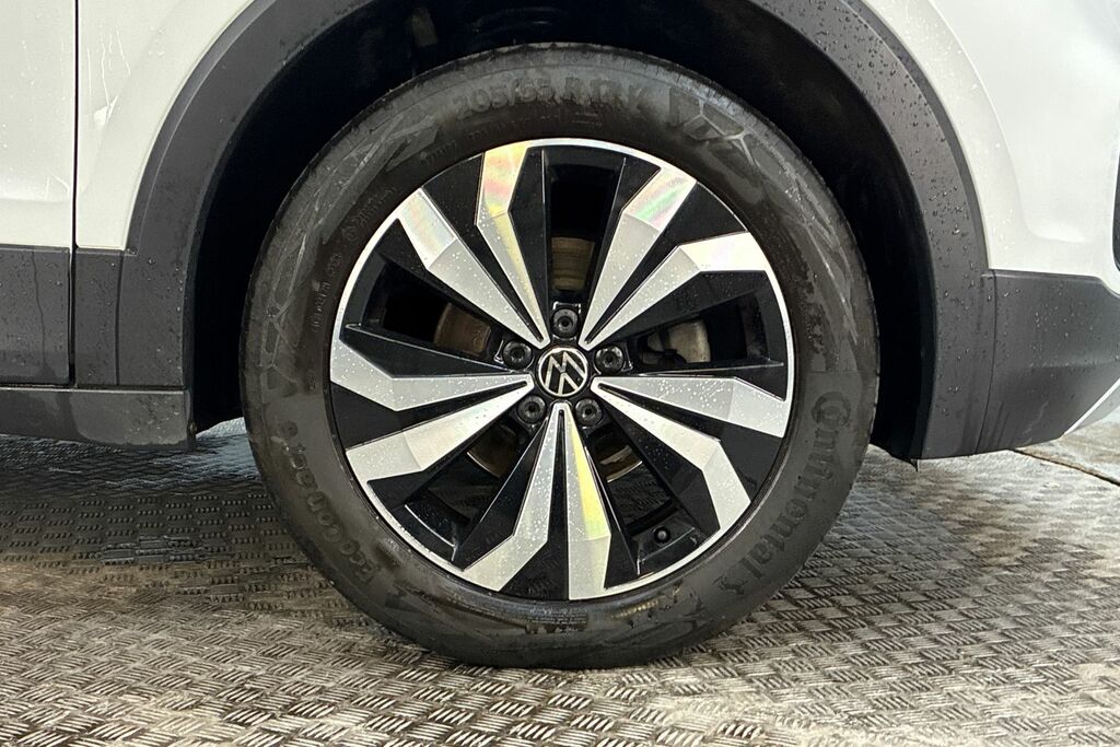 Volkswagen T-Cross 1.0 Tsi Black Edition RF73KLD White #5