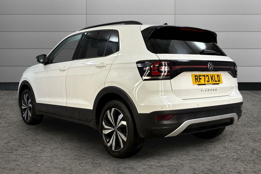 Volkswagen T-Cross 1.0 Tsi Black Edition RF73KLD White #3
