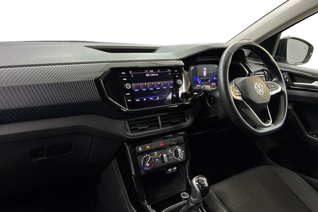 Volkswagen T-Cross 1.0 Tsi Black Edition RF73KLD White #2