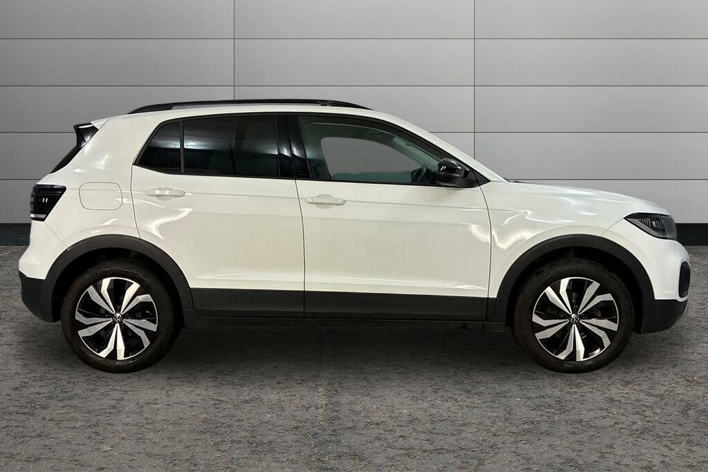 Volkswagen T-Cross 1.0 Tsi Black Edition RF73KLD White #4