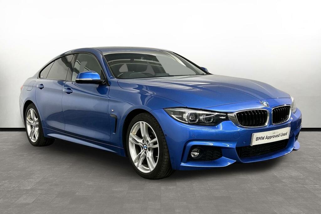 BMW 4 Series Gran Coupe 420D M Sport Gran Coupe Blue