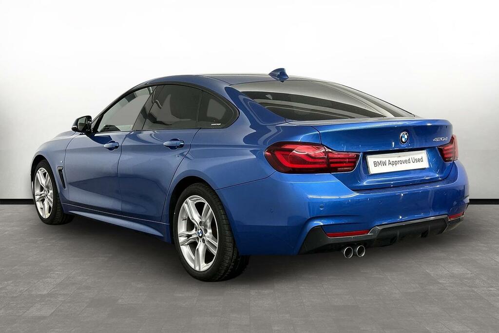 BMW 4 Series Gran Coupe 420D M Sport Gran Coupe YG69TEJ Blue #2