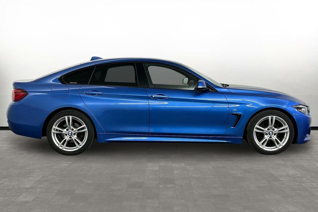 BMW 4 Series Gran Coupe 420D M Sport Gran Coupe YG69TEJ Blue #3