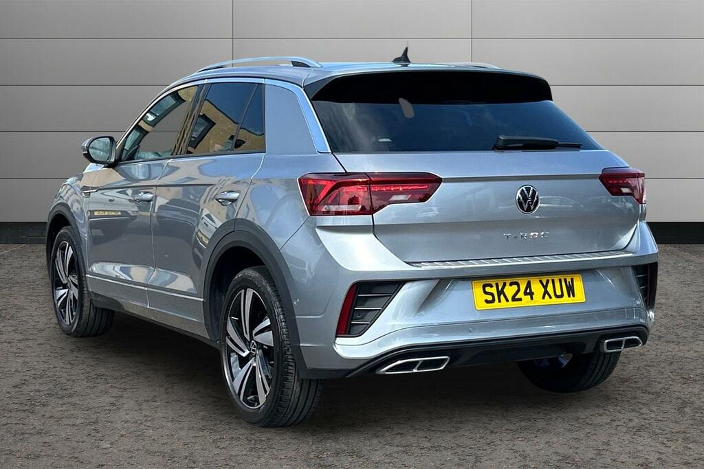 Volkswagen T-Roc 1.5 Tsi R-line Dsg SK24XUW Silver #3