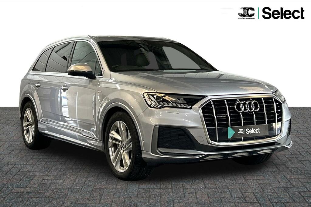 Audi Q7 3.0 Tdi V6 50 S Line Tiptronic Quattro Euro 6 Ss Silver