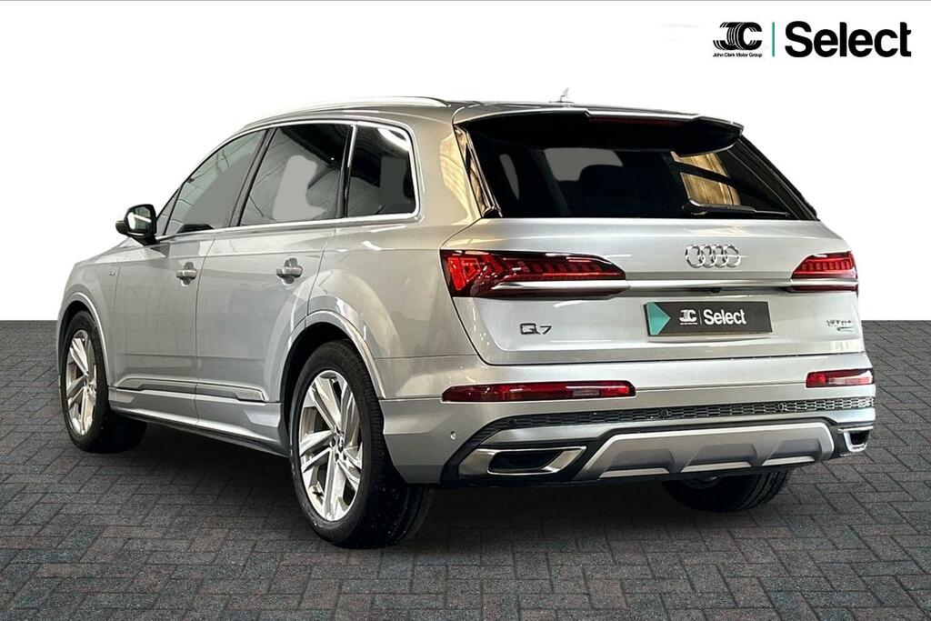 Audi Q7 3.0 Tdi V6 50 S Line Tiptronic Quattro Euro 6 Ss YT71ECC Silver #4