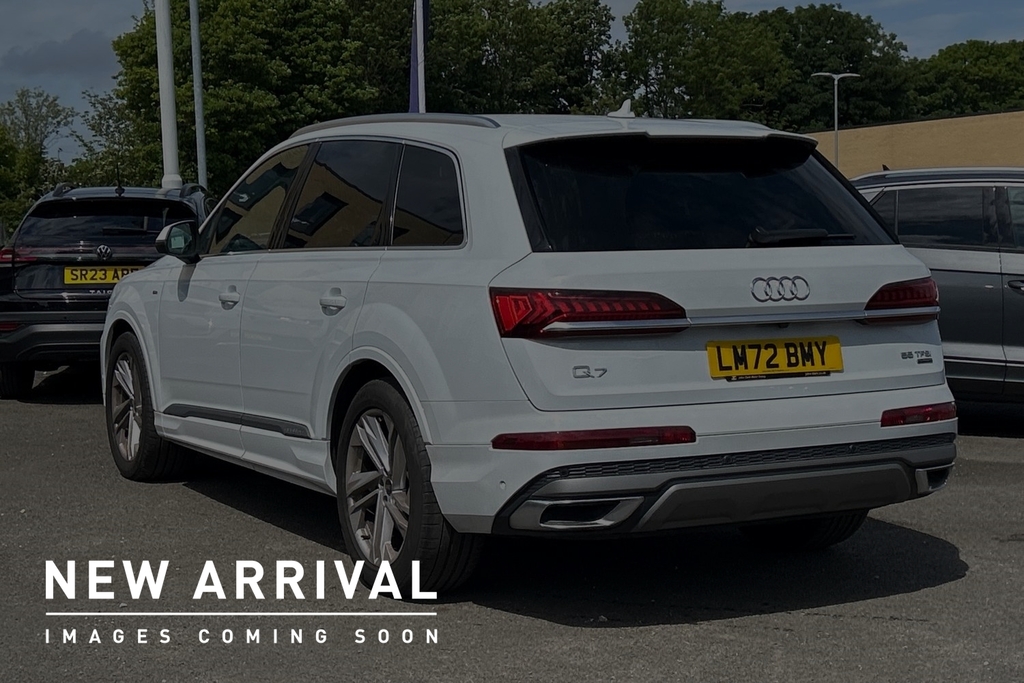 Audi Q7 55 Tfsi Quattro S Line Tiptronic LM72BMY White #3