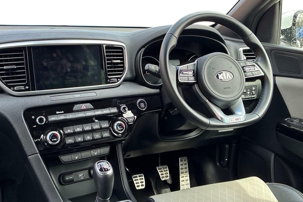 Kia Sportage 1.6 T-gdi Gt-line Suv Euro 6 S SV71YKP White #5