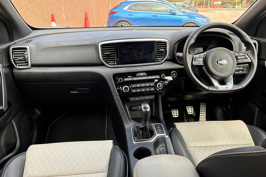 Kia Sportage 1.6 T-gdi Gt-line Suv Euro 6 S SV71YKP White #4