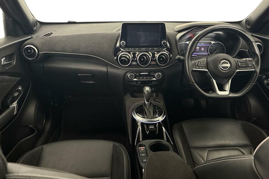 Nissan Juke 1.6 Tekna Suv Hybrid Euro 6 143 YH72PJU Silver #5