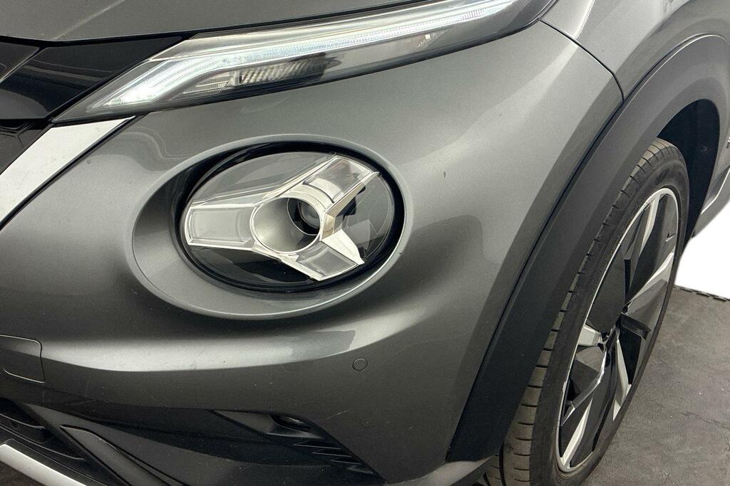 Nissan Juke 1.6 Tekna Suv Hybrid Euro 6 143 YH72PJU Silver #3