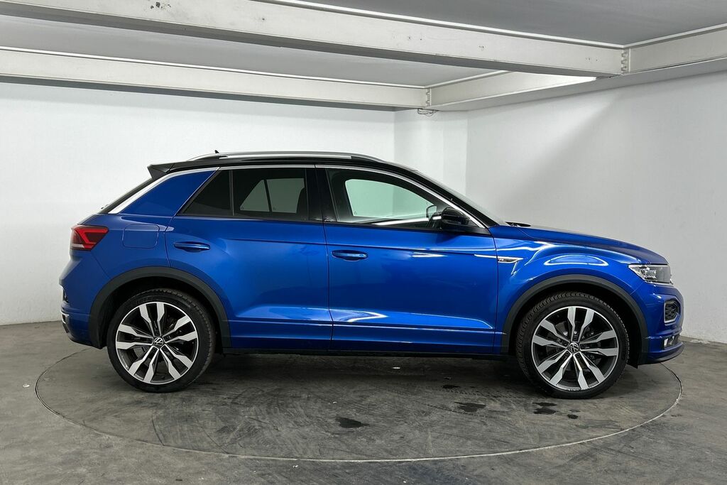 Volkswagen T-Roc 1.5 Tsi Evo R-line SW71KGA Blue #4