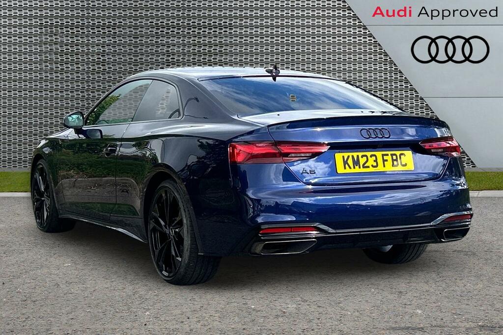 Audi A5 Coupe- Black Edition 35 Tfsi 150 Ps S Tronic KM23FBC Blue #3