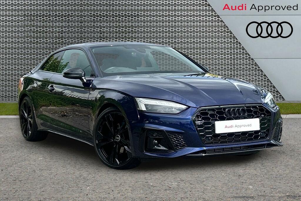 Audi A5 Coupe- Black Edition 35 Tfsi 150 Ps S Tronic Blue