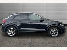 Volkswagen T-Roc 1.5 Tsi R-line Dsg SK75EOF Black #3