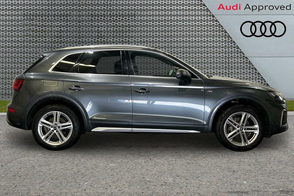 Audi Q5 S Line 40 Tdi Quattro 204 Ps S Tronic SW73VHH Grey #4