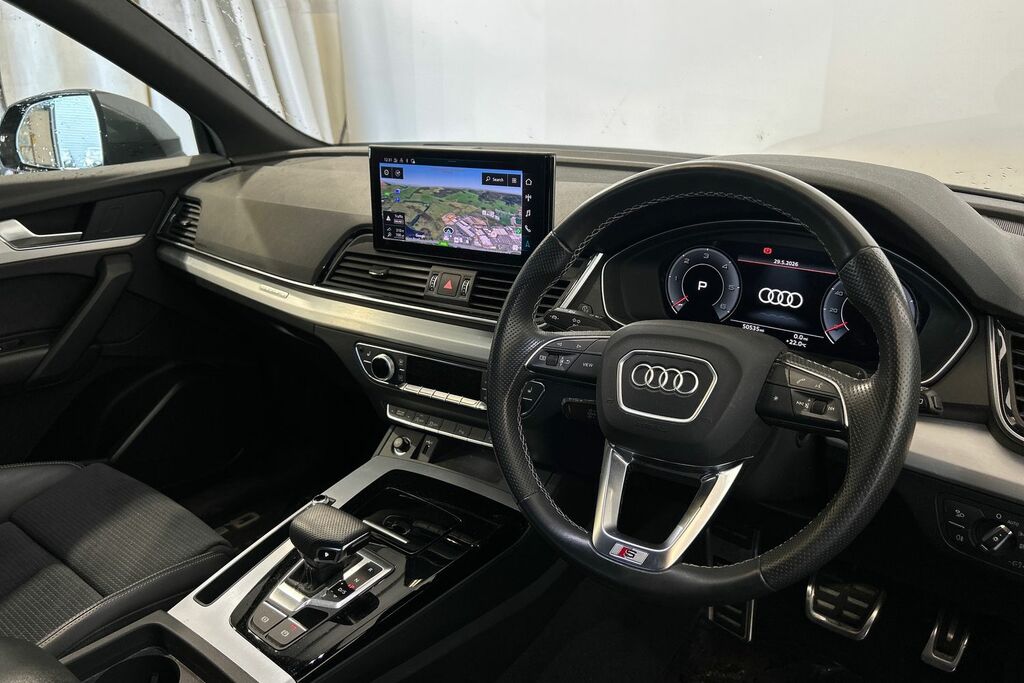 Audi Q5 S Line 40 Tdi Quattro 204 Ps S Tronic SW73VHH Grey #6