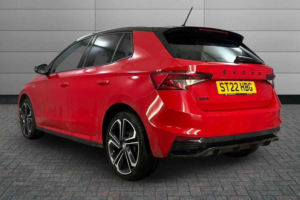 Skoda Fabia 1.0 Tsi 110 Monte Carlo ST22HBG Red #3