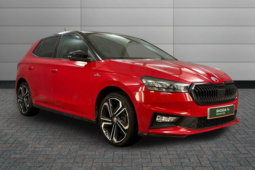 Skoda Fabia 1.0 Tsi 110 Monte Carlo Red