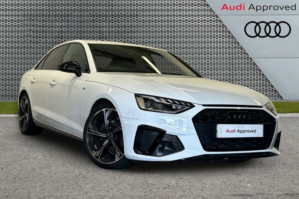Audi A4 Black Edition 35 Tfsi 150 Ps S Tronic White