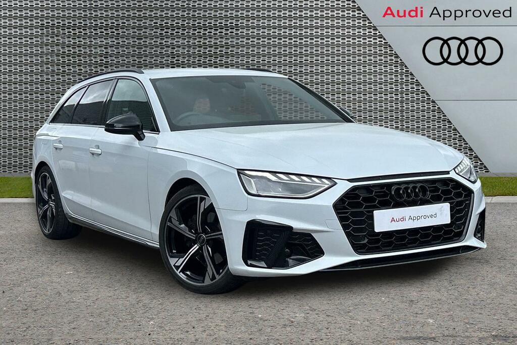 Audi A4 Avant Avant Black Edition 35 Tfsi 150 Ps S Tronic White