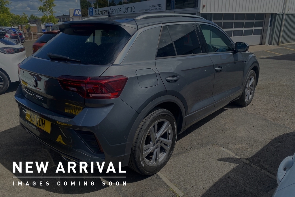 Volkswagen T-Roc 1.5 Tsi R-line Dsg DE24EDO Grey #4