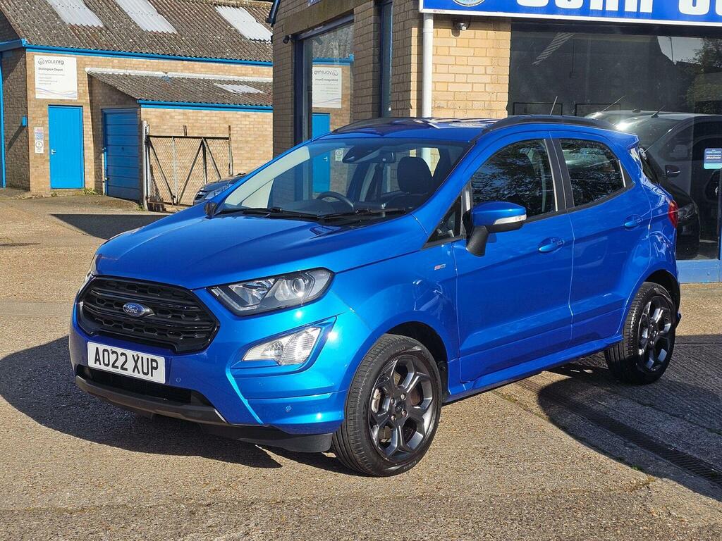 Ford Ecosport Suv 1.0T Ecoboost St-line Euro 6 Ss 20222 AO22XUP Blue