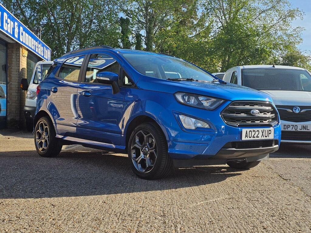 Ford Ecosport Suv 1.0T Ecoboost St-line Euro 6 Ss 20222 AO22XUP Blue #4