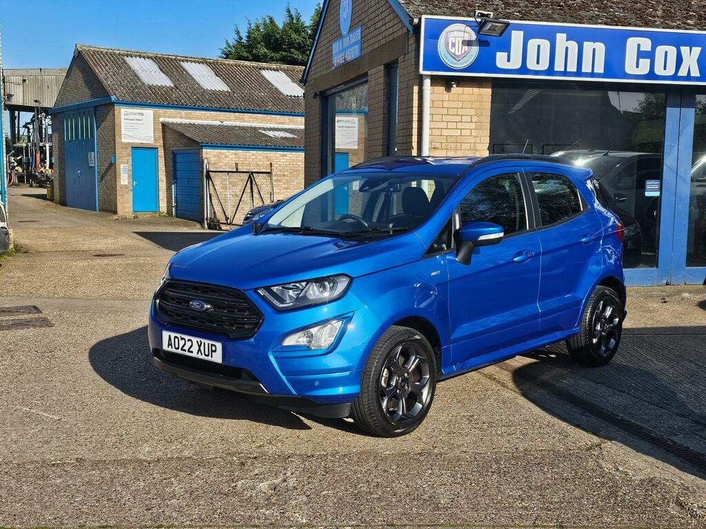 Ford Ecosport Suv 1.0T Ecoboost St-line Euro 6 Ss 20222 AO22XUP Blue #3