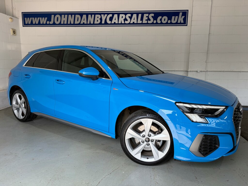 Audi A3 1.4 Tfsi 204Ps E S Line Plug In Hybrid Blue