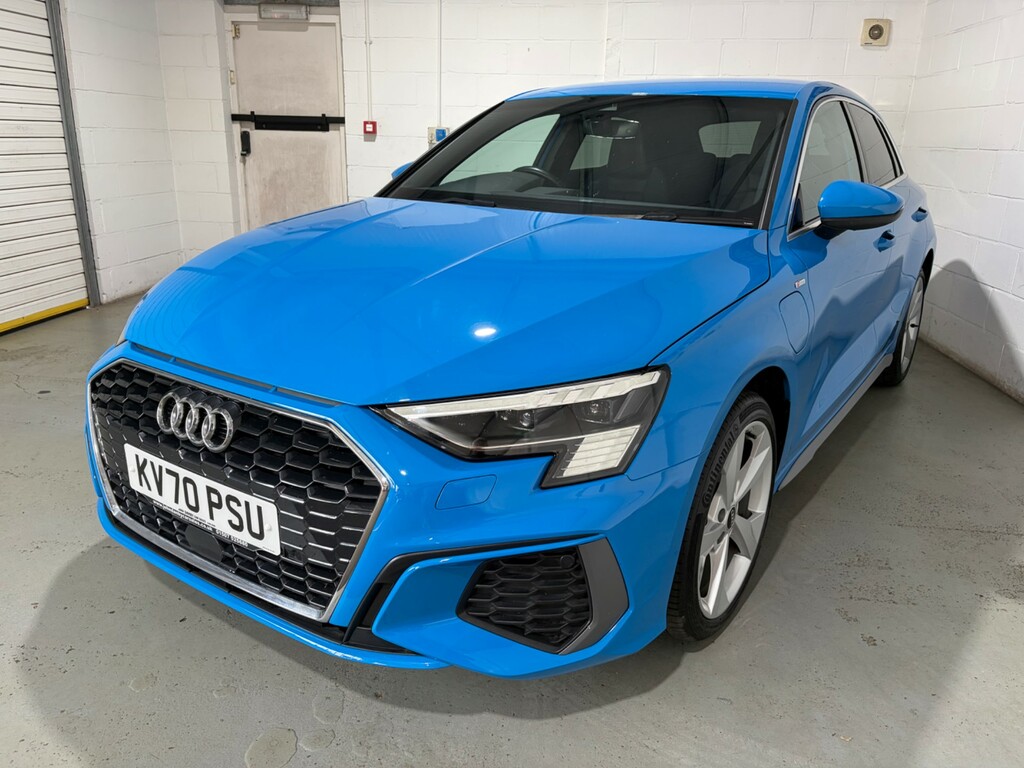 Audi A3 1.4 Tfsi 204Ps E S Line Plug In Hybrid Blue #4
