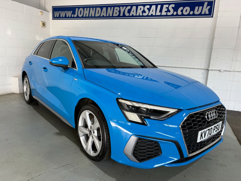 Audi A3 1.4 Tfsi 204Ps E S Line Plug In Hybrid Blue #2