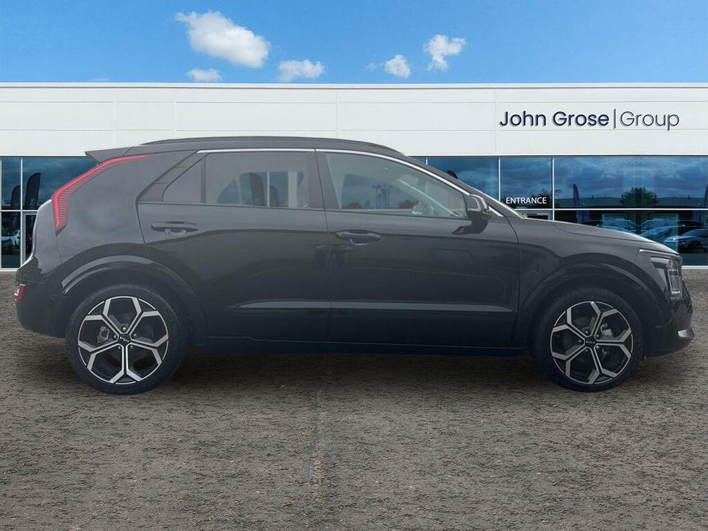 Kia Niro 1.6 Gdi 127 Hybrid 3 Dct Estate AU25OBV Black #2
