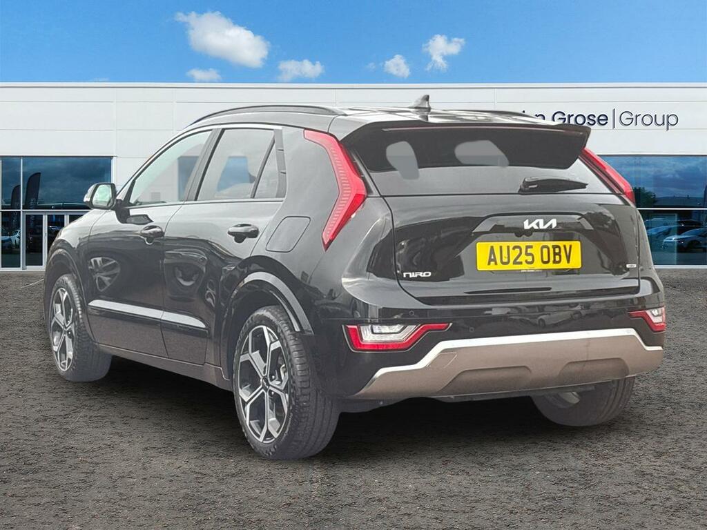 Kia Niro 1.6 Gdi 127 Hybrid 3 Dct Estate AU25OBV Black #5