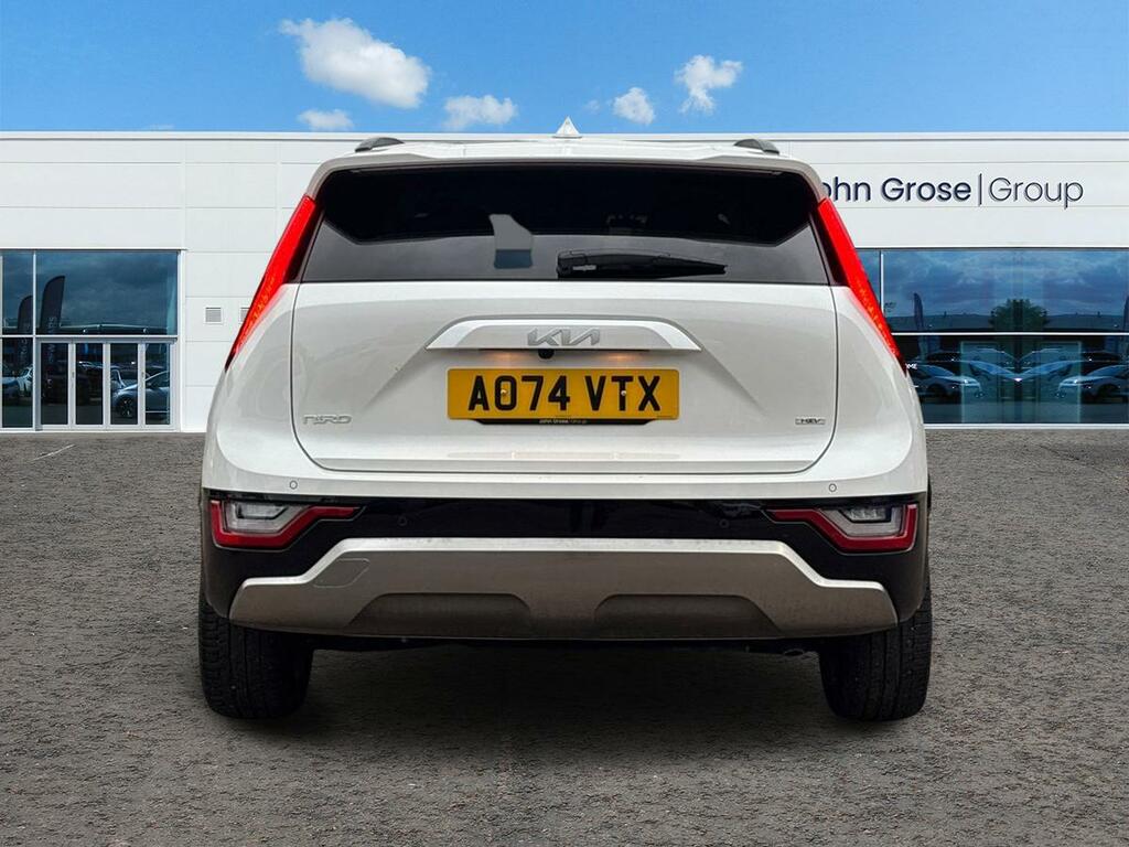 Kia Niro 1.6 Gdi 127 Hybrid 4 Dct Estate AO74VTX White #4