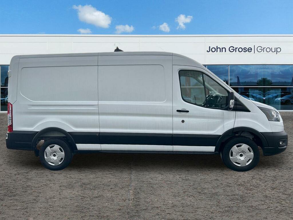 Ford Transit Custom 135Kw 68Kwh H2 Trend Van Dap Panel Van AV75PUX White #2