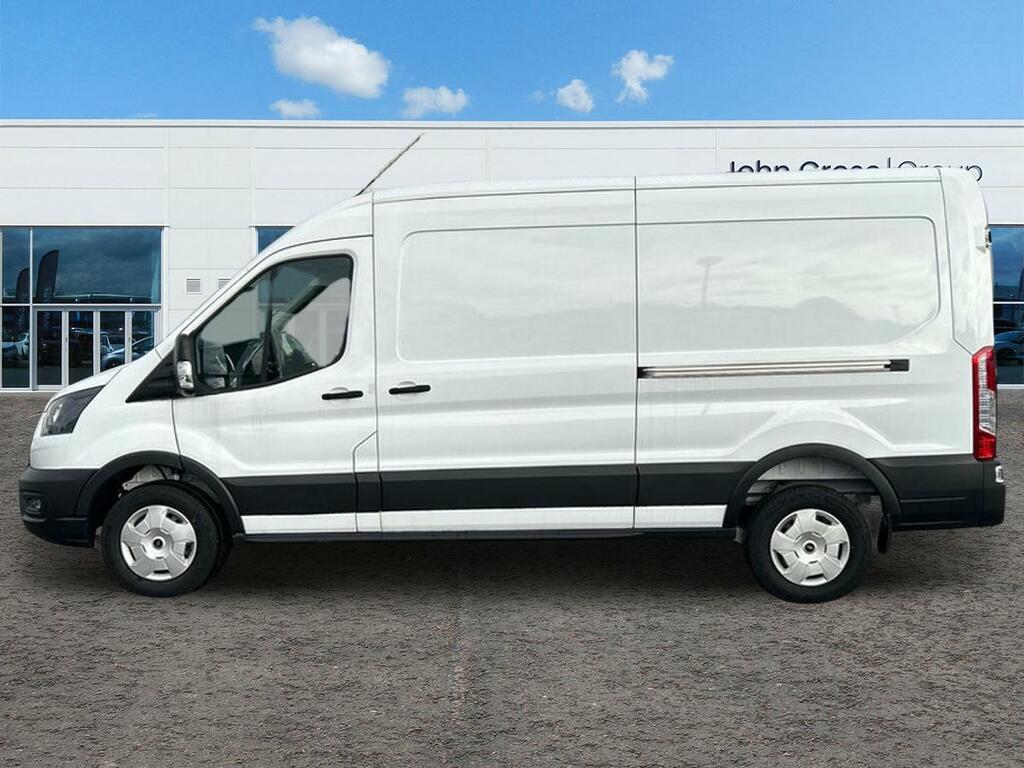 Ford Transit Custom 135Kw 68Kwh H2 Trend Van Dap Panel Van AV75PUX White #6