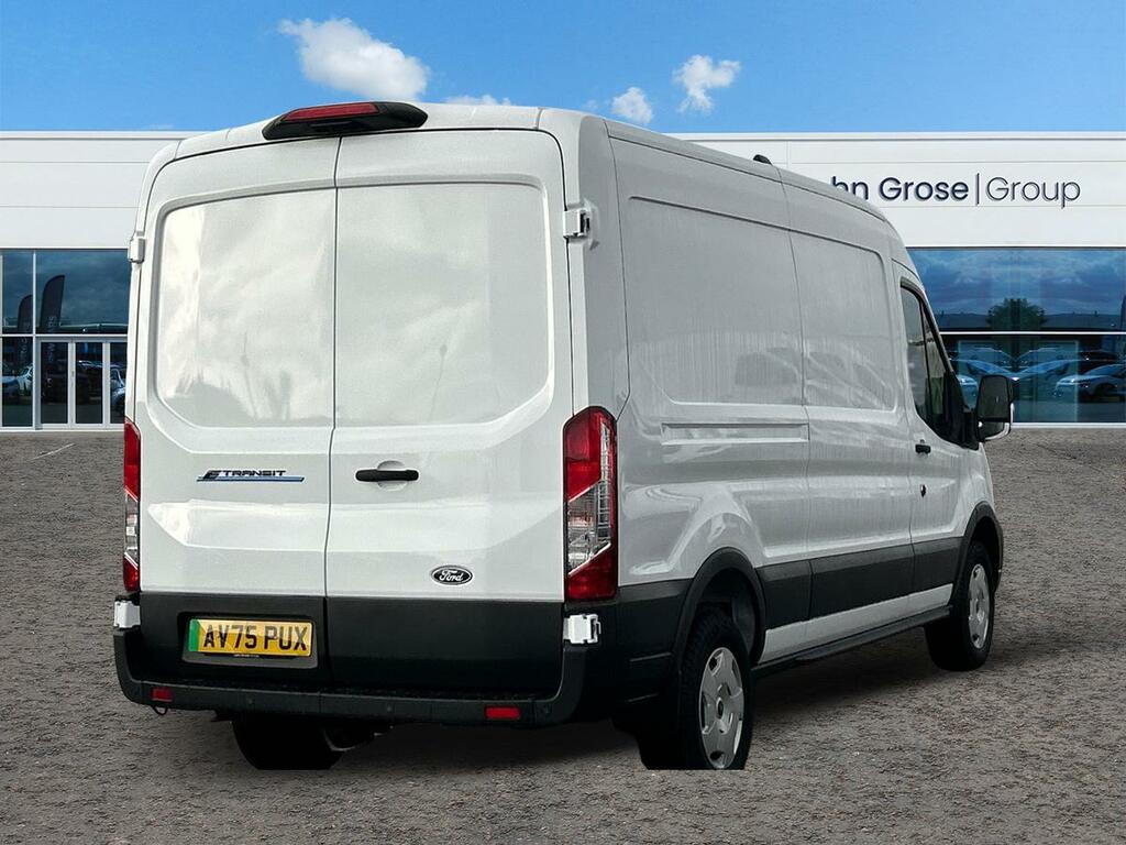 Ford Transit Custom 135Kw 68Kwh H2 Trend Van Dap Panel Van AV75PUX White #3