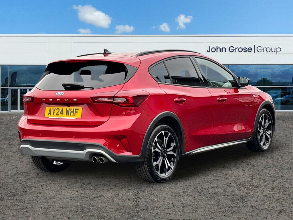 Ford Focus 1.0 Ecoboost Hybrid Mhev 155 Active X Hat AV24WHF Red #3