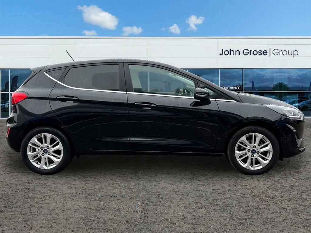 Ford Fiesta 1.0 Ecoboost Titanium Hatchback AV23VVG Black #2