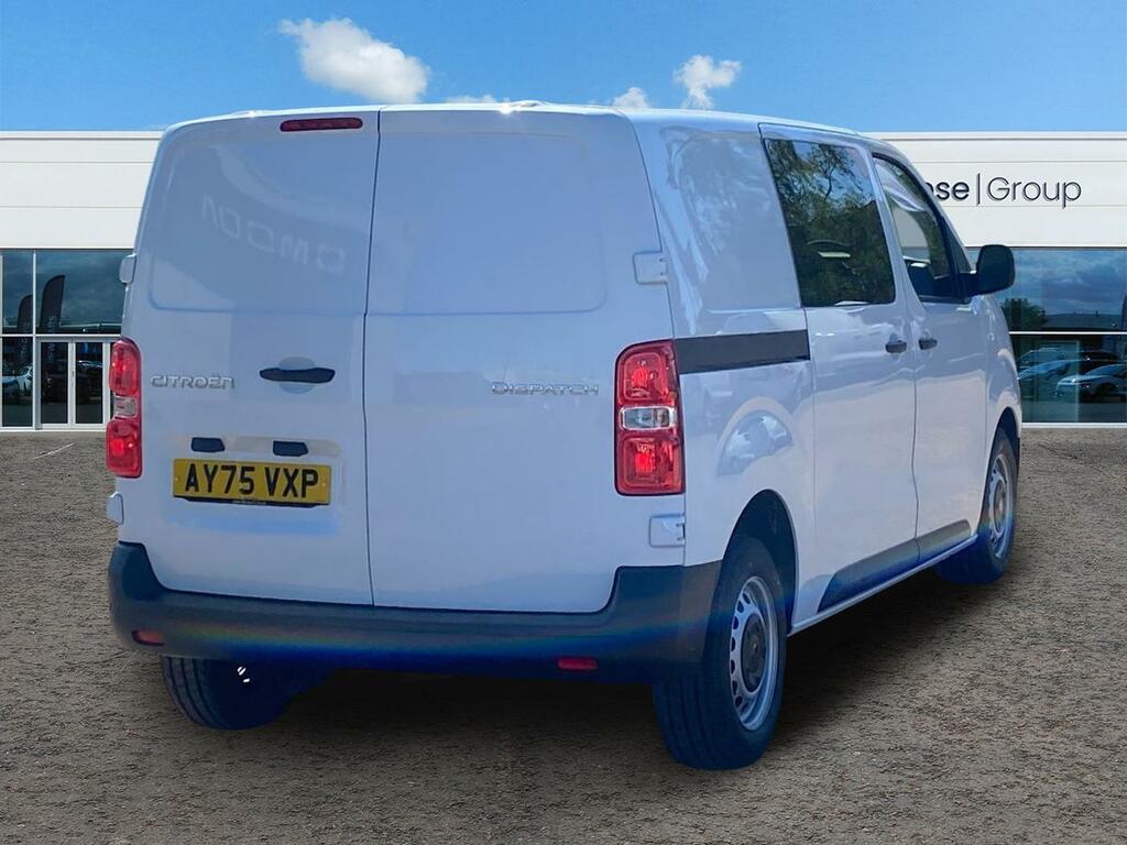 Citroen Dispatch 2.0 Bluehdi 145Ps Crew Van Enterprise Panel Van White #3