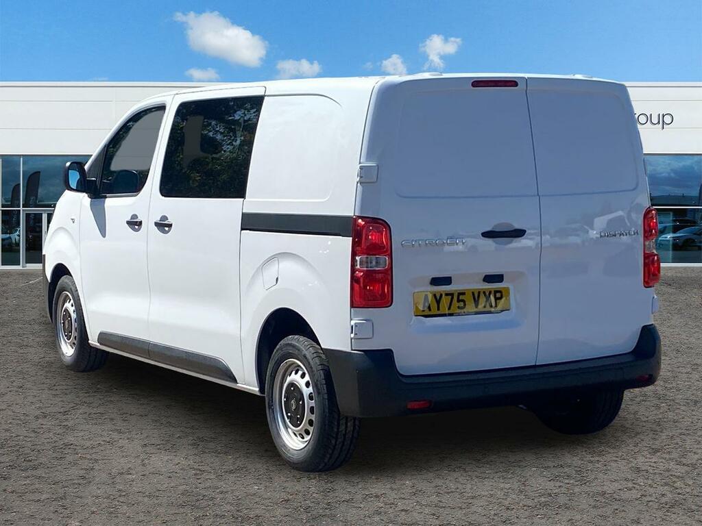 Citroen Dispatch 2.0 Bluehdi 145Ps Crew Van Enterprise Panel Van White #5