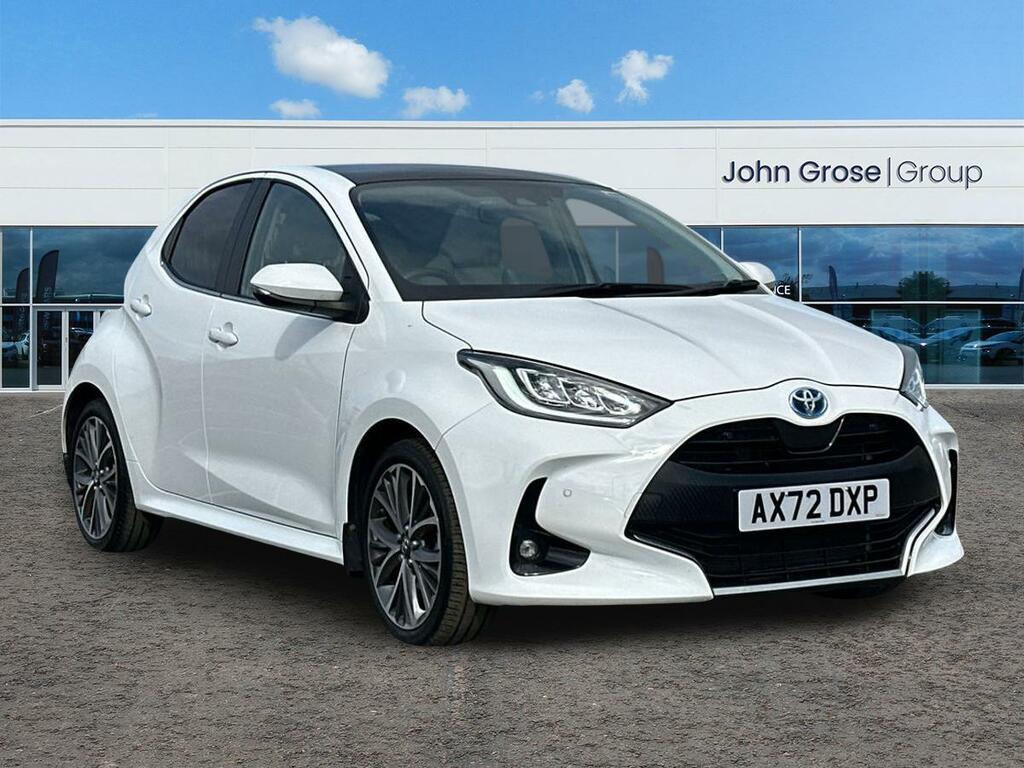 Toyota Yaris 1.5 Hybrid Excel Cvt Hatchback White
